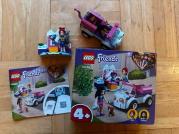 Complete Lego Friends set: kattenverzorgingswagen beschikbaar voor biedingen