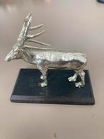 Pater-Davidshert, verzilverd beeldje (WNF), Verzamelen, Beelden en Beeldjes, Ophalen of Verzenden, Gebruikt, Dier