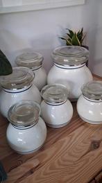 Ikea retro luchtdichte emaille  voorraadpotten, Ophalen of Verzenden, Overige materialen, Pot, Bus of Blik