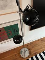 Leitmotiv Staande Bollamp zwart, Huis en Inrichting, Lampen | Vloerlampen, Ophalen, Gebruikt, Metaal, 150 tot 200 cm