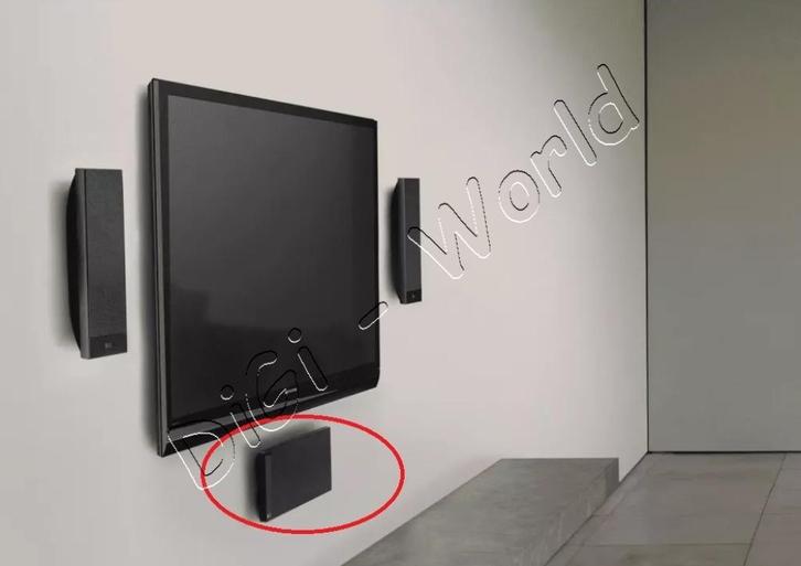 KEF T101C ultra slanke centerspreaker, Audio, Tv en Foto, Luidsprekers, Zo goed als nieuw, Center speaker, 60 tot 120 watt, Overige merken