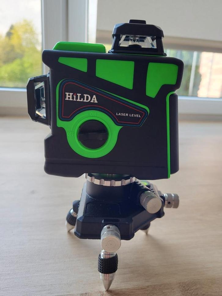 Te koop Nieuw Kruislijnlaser 3D 360°zelfnivellerend, Doe-het-zelf en Verbouw, Meetapparatuur, Nieuw, Ophalen of Verzenden