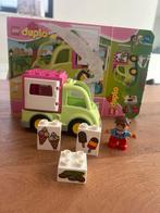Lego duplo ijscokar incl doos, Ophalen of Verzenden, Gebruikt