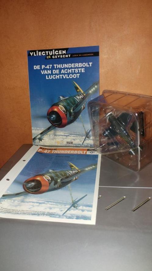 Delprado - Republic P-47 Thunderbolt - schaal 1:100 - nieuw, Hobby en Vrije tijd, Modelbouw | Vliegtuigen en Helikopters, Nieuw