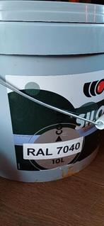 2 Emmers 10 liter LATEX buitenkwaliteit RAL 7040, Ophalen, Nieuw, Verf, 10 tot 15 liter