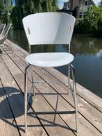 Moderne witte barstoelen Bontempi Casa chair Gio, 2 krukken, Ophalen, Gebruikt
