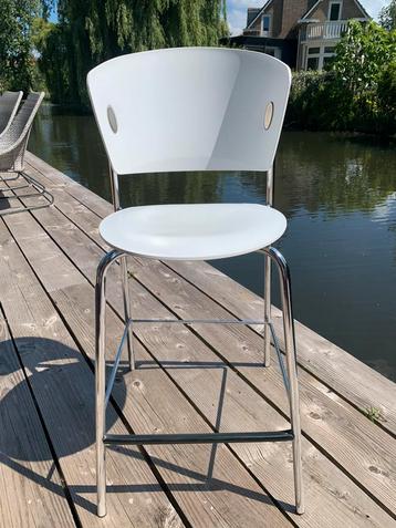 Moderne witte barstoelen Bontempi Casa chair Gio beschikbaar voor biedingen