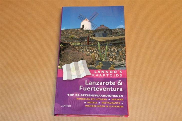 Lanzarote En Fuerteventura — Lannoo’s Kaartgids [2011], Boeken, Reisgidsen, Zo goed als nieuw, Reisgids of -boek, Europa, Overige merken