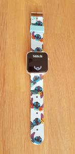 Stitch Led horloge  , Sieraden, Tassen en Uiterlijk, Horloges | Kinderen, Ophalen of Verzenden, Zo goed als nieuw, Blauw, Jongen of Meisje