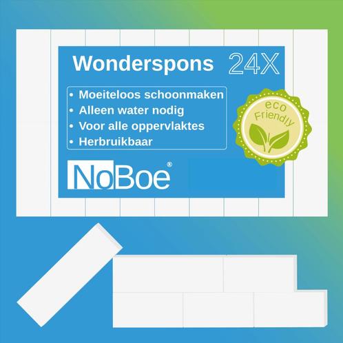 24x Wonderspons - Melaminespons - NoBoe- partij - bulk, Diversen, Levensmiddelen, Ophalen of Verzenden