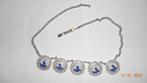 Zilverkleurige ketting (nieuw)., Ophalen of Verzenden, Nieuw, Zilver, Overige materialen