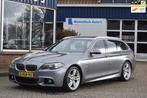 BMW 5-serie Touring 520i Executive 105dkm M-Pakket Autom. Na, Te koop, Zilver of Grijs, Benzine, Gebruikt