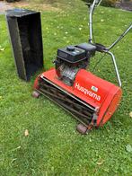Husqvarna Brilliant 665 kooimaaier, Ophalen, Zo goed als nieuw, Opvangbak, Benzine-grasmaaier