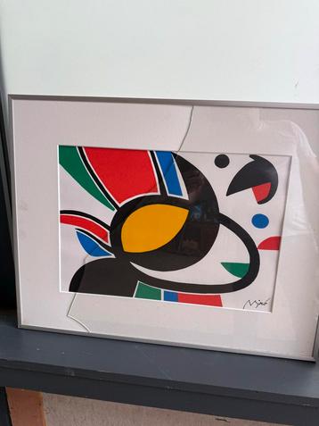 Joan Miró - Kleurrijke Litho beschikbaar voor biedingen
