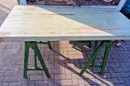 Authentieke werkbank bakkerstafel, Doe-het-zelf en Verbouw, Werkbanken, Ophalen, Zo goed als nieuw