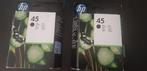 2 Originele HP 45 Inktcartridkes, Ophalen of Verzenden, Nieuw, Cartridge, HP (ORIGINEEL)
