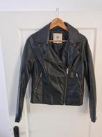 Silvercreek Lederlook Jas - Maat XS, Zwart, Ophalen of Verzenden, Zo goed als nieuw, Maat 34 (XS) of kleiner