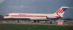 Kleurenfoto Martinair DC-9 PH-MAR, Verzamelen, Luchtvaart en Vliegtuigspotten, Ophalen of Verzenden, Zo goed als nieuw, Kaart, Foto of Prent