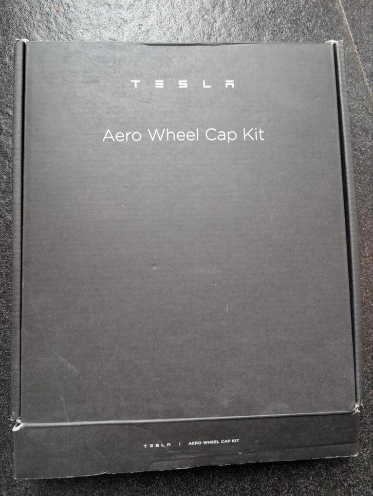 Tesla Model 3 Aero Wielkap Kit - Origineel, Auto diversen, Wieldoppen, Nieuw, Ophalen of Verzenden