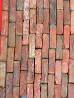 Oude rode bak metselstenen rood bruin gemeleerd 75M2 19 x 5, Verzenden, Zo goed als nieuw, Bakstenen