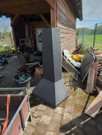 Tuinhaard afzuiging schoorsteen dikwandig staal, Ophalen, Gebruikt