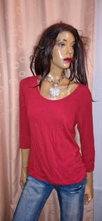 Prachtige shirt van claudia Sträter maat 44 zgan rood, Maat 42/44 (L), Ophalen of Verzenden, Zo goed als nieuw, Claudia Sträter