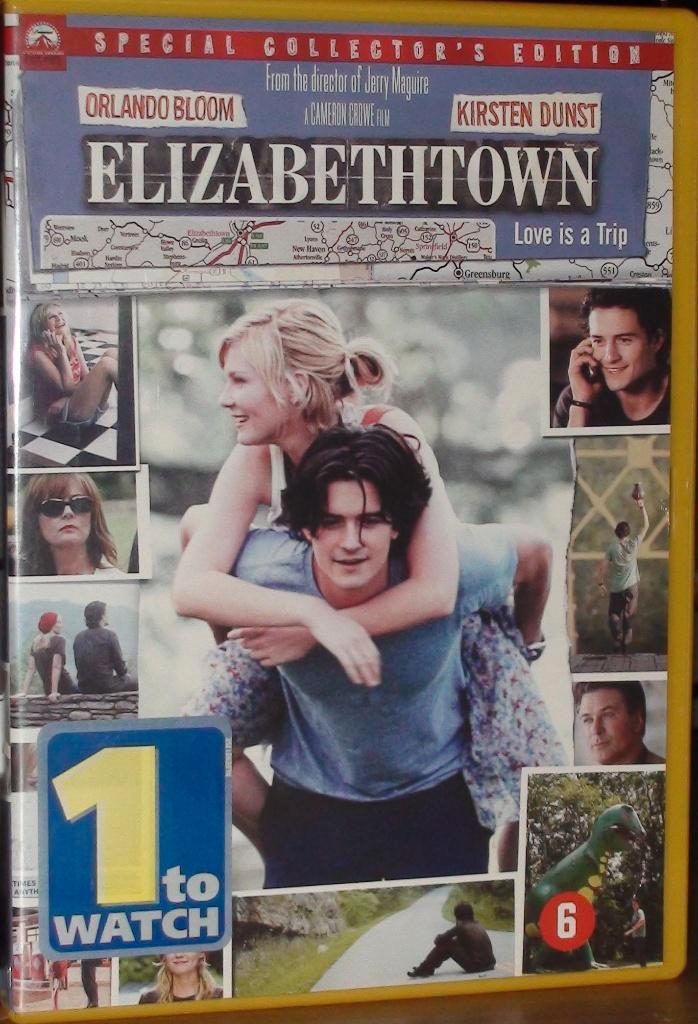 dvd elizabethtown, Cd's en Dvd's, Dvd's | Komedie, Zo goed als nieuw, Romantische komedie, Ophalen of Verzenden