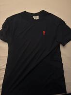 Ami Paris T-shirt - Maat L - Donkerblauw, Kleding | Heren, T-shirts, Maat 52/54 (L), Blauw, Ami Paris, Ophalen of Verzenden