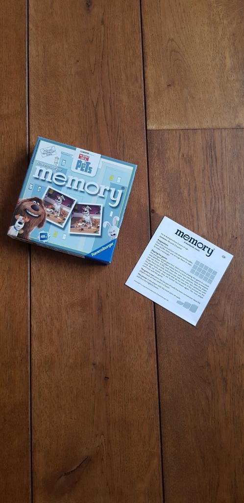 Ravensburger Pets Memory 3+, Hobby en Vrije tijd, Gezelschapsspellen | Kaartspellen, Gebruikt, Drie of vier spelers, Ophalen of Verzenden