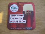 grolsch viltje: gvg 1971, Verzamelen, Biermerken, Ophalen of Verzenden, Zo goed als nieuw, Viltje(s), Grolsch