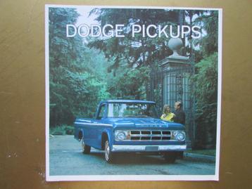 1968 DODGE Pickups brochure, Engels