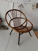 Kinderstoeltje rotan retro vintage, Kinderen en Baby's, Ophalen, Gebruikt, Stoel(en)