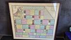 Tafel vande XVII Nederlandze Provincien, ingelijst. 8C10, Antiek en Kunst, Ophalen of Verzenden