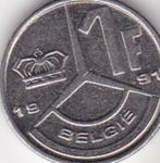 1 franc 1991 belgie, Verzenden, België