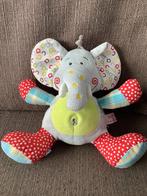 Tiamo olifant ABC Dani 25 cm lang knisper oren 5 euro, Kinderen en Baby's, Speelgoed | Knuffels en Pluche, Ophalen of Verzenden