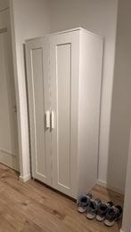 IKEA Kledingkast Brimnes 190x78 wit, Ophalen, 100 tot 150 cm, Kunststof, 75 cm of meer
