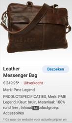 PME Legend Pall Mall Limited Edition Lerentas Echt als Nieuw, Ophalen of Verzenden, Zo goed als nieuw, Bruin, Leer