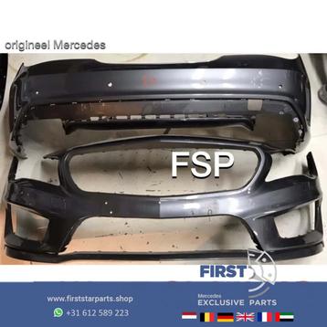 W117 CLA AMG Voorbumper + Achterbumper SET 787 berg grijs or beschikbaar voor biedingen