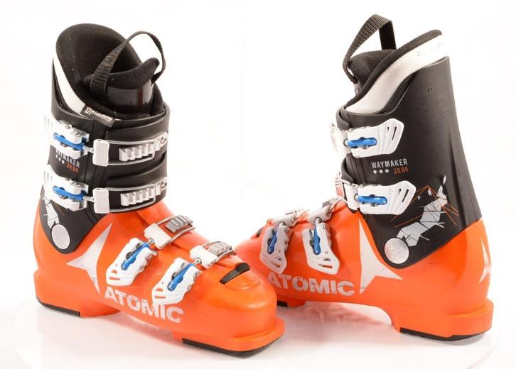 39 40 EU kinder skischoenen ATOMIC WAYMAKER JR R4 orange, Sport en Fitness, Skiën en Langlaufen, Gebruikt, Schoenen, Skiën, Atomic