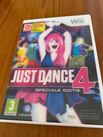 Just dance 4 speciale editie beschikbaar voor biedingen