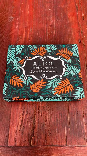 Alice in Wonderland - Speelkaartenset Floor Rieder beschikbaar voor biedingen