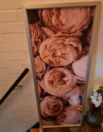 Prachtig schilderij met roze pioenrozen, Ophalen