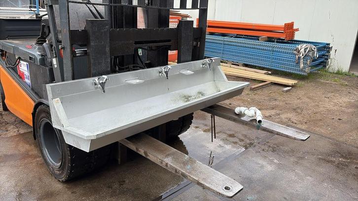 Aluminium wastrog wasbak sanitair, Doe-het-zelf en Verbouw, Sanitair, Ophalen of Verzenden