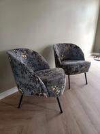BePureHome VogueRetro fauteuil bloem, Huis en Inrichting, Fauteuils, Ophalen, Minder dan 75 cm, Stof, 50 tot 75 cm
