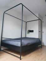 hemelbed bunk van vt-wonen 120 x 200, Ophalen, Gebruikt, Eenpersoons, Zwart