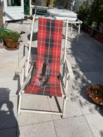 Gratis vintage strandstoel, Ophalen, Gebruikt, Hout