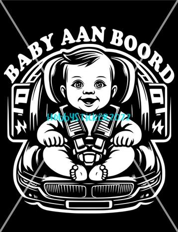 Gratis baby aan boord sticker beschikbaar voor biedingen