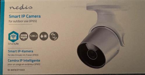 Nedis smartlife WIFICO10CWT Bewakingscamera buiten, Audio, Tv en Foto, Videobewaking, Gebruikt, Buitencamera, Ophalen