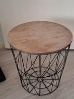 Leuke tafeltje, Huis en Inrichting, Tafels | Bijzettafels, Overige materialen, Minder dan 55 cm, Gebruikt, Rond