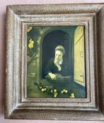 Mooie kopie van 'Meisje aan het venster' (Nicolaas Maes), Antiek en Kunst, Ophalen of Verzenden